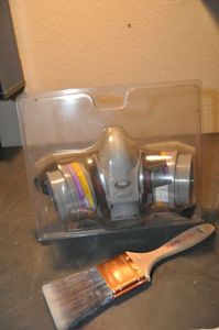 lot 311 image: Protective Dust Filter Mask and Paint Brush