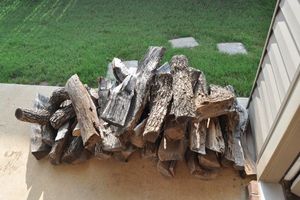 lot 334 image: Dried Fire Wood, Fire Pit Ready