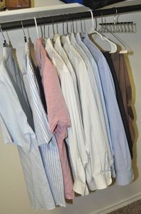 lot 188 image: Button Down Shirts and Slacks