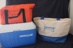 lot 335 image: Coleman Cooler and Two HotCold Bags