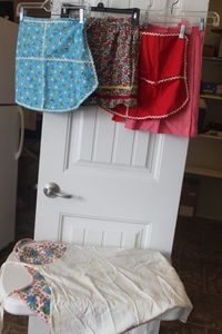 lot 355 image: Vintage Aprons
