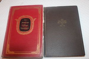 lot 68 image: Vintage Books American College Dictionary, Standard Dictionary