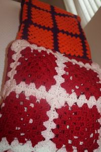 lot 84 image: Two Handmade Afghans