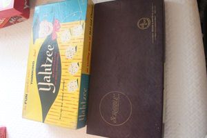 lot 91 image: Two Games, Yahtzee and Scrabble