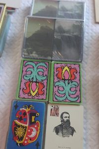 lot 99 image: Eight Decks of Bridge Cards.