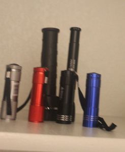 lot 214 image: Variety of Flashlights