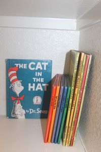 lot 228 image: Cat In The Hat and Other Charlesbank, also Vintage childrens Puzzle and Color Books