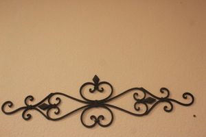 lot 261 image: Metal Wall Decoration, Approx 29 long