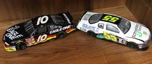 lot 26 image: Racing NASCAR Eagle One #10 -124 and J9-75 BOBBY HAMILTON #55 SCHNEIDER ELECTRIC - 2002 CHEVY MONTE CARLO