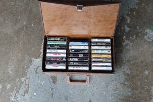 lot 43 image: Cassette tapes with loverboyjourneyGeorge Jones ZZ topBob seger and many more see all pictures