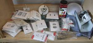 lot 81 image: Electrical lot switches covers and more see photos