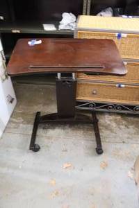 lot 109 image: elevating chair table