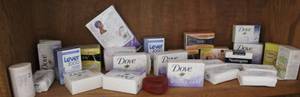 lot 169 image: Unopened soap dove  lever 2000 and more see pictures