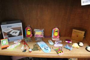 lot 206 image: coasters and keychains note pads and more see pics