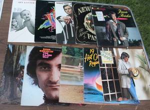 lot 224 image: 10 records some artists like Ricky skaggs and Spanish moss and more see pictures