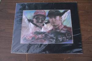 lot 230 image: Dale Earnhardt and Junior picture
