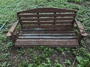lot 246 image: Wood outside swing