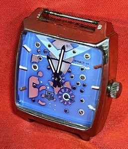 lot 46 image: Tag Heuer Monaco V4 Watch WO Band - Authenticity Unverified