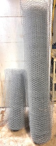 lot 51 image: Large &amp Small Rolls of Chicken Wire