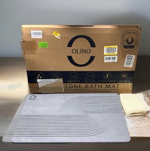 lot 63 image: NEW Olino Diatomite Stone Super Absorbent Bath Mat