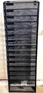 lot 64 image: NEW IN BOX - Wall or Door Hanging File Organizer - WMounting Hardware&nbsp