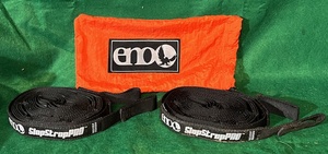 lot 83 image: ENO Slapstrap Pro Suspension System - Two Straps Which Support up to 400lbs - Great for Hammocks