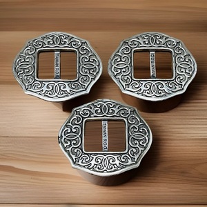 lot 106 image: Lot of Three (3) Brighton Buckles