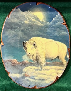 lot 119 image: From Native American Lore - White Buffalo Art