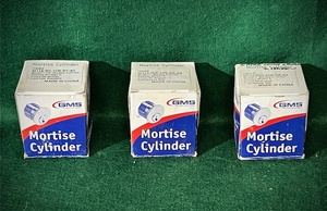 lot 98 image: Three (3) New GMS Mortise Cylinder Locks