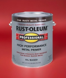 lot 9 image: Two Cans (1 Case) Rust-Oleum Stops Rust&nbsp Rusty Metal Paint Primer 7769 - Please see Photos to see the Intact Two-Can Case