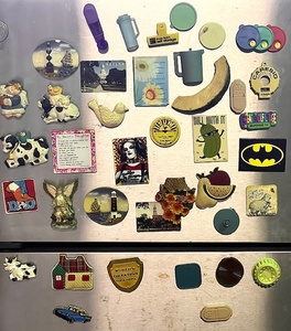 lot 207 image: Forty (40) Different Refridgerator Magnets