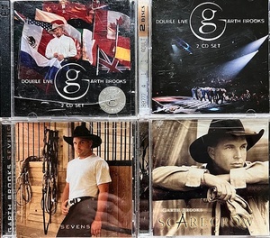 lot 200 image: Six (6) Garth Brooks CDs Including Double Live First Edition