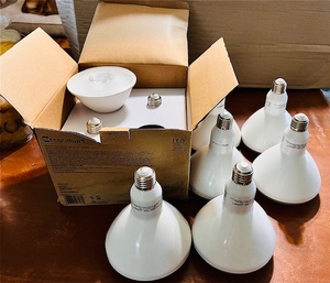 lot 242 image: Nine (9) Ecosmart LED 16w Bright White 90w Replacement Bulbs