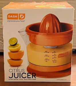 lot 258 image: Dash Compact Electric Citrus Juicer Extractor&nbsp