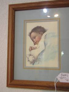 lot 74 image: qty 3 pieces of wall art