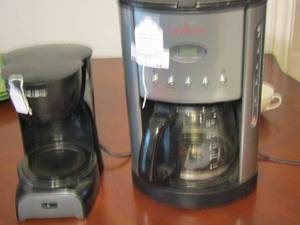 lot 24 image: Gevalia programmable coffee maker, &  Mr. Coffee maker