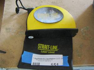 lot 151 image: Straight line laser level