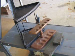 lot 272 image: PIPE Holder, WHET STONES, SMALL CORNER SHELF