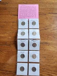 lot 53 image: Westward Journey Nickel series coin set