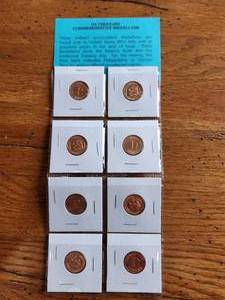 lot 62 image: US Treasury Commemorative Medallion set - brilliant uncirculated