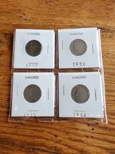 lot 83 image: Selection of V-Nickels