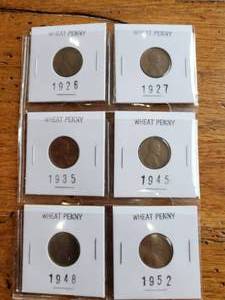 lot 107 image: Selection of Wheat Pennies - Penny