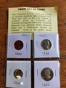 lot 113 image: Proof set of Coins