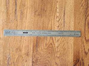 lot 25 image: Metal - General No. 1251 Model Railroad reference rule