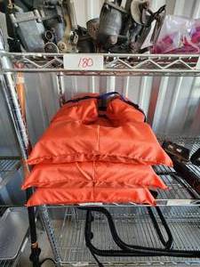 lot 183 image: Selection of 3 adult size Stern life jackets