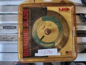 lot 170 image: Diamond wet saw blade