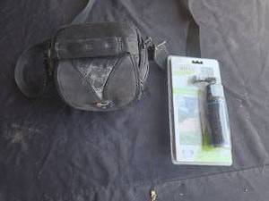lot 167 image: Camera lot - camera stick and case