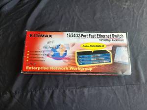 lot 133 image: Edimax 162432-port fast ethernet switch