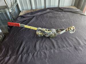 lot 139 image: Come-Along winch cable