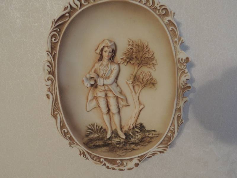 lot 426 image: Lefton China wall plaques -  1  IS ...